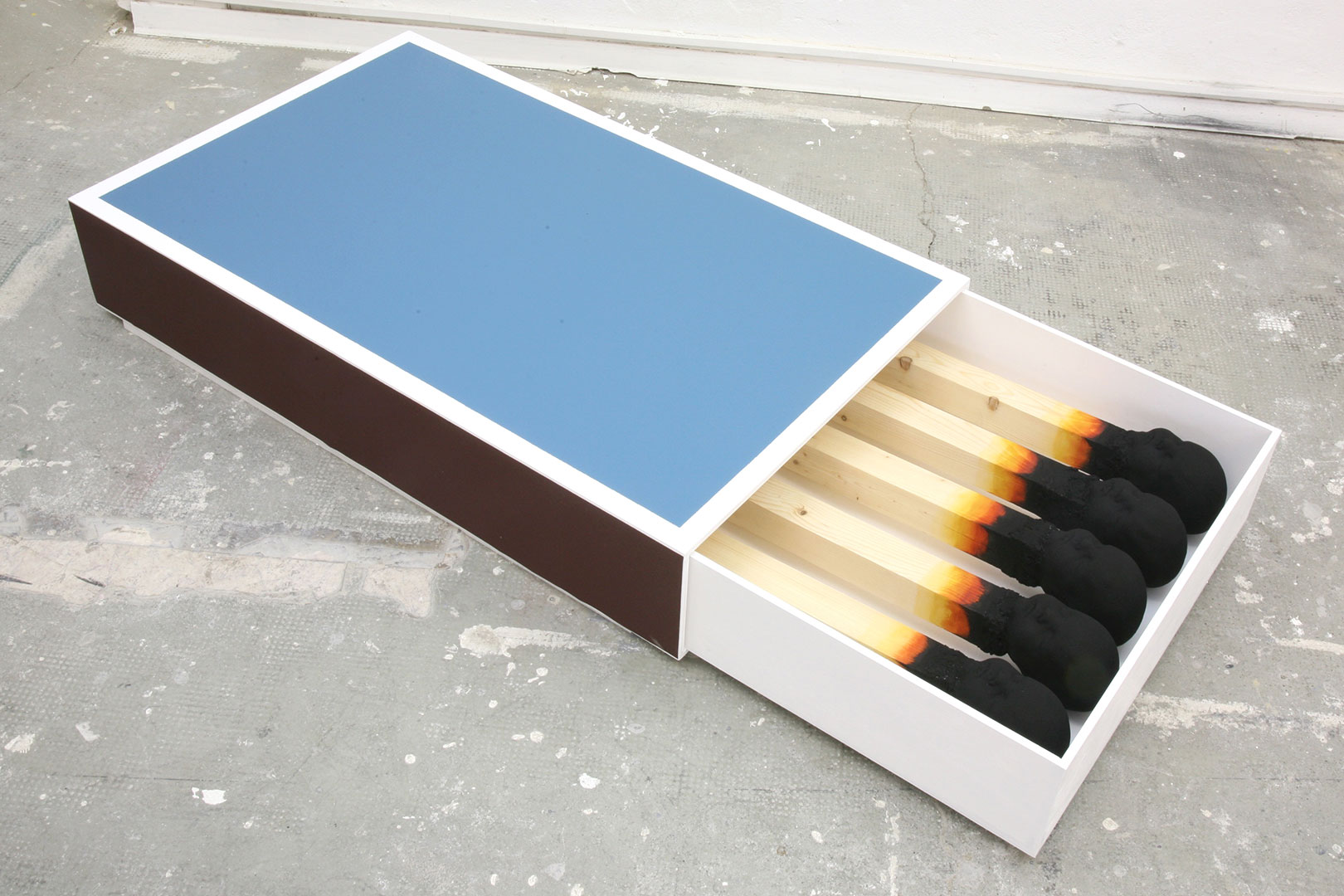 Matchstickman Wolfgang Stiller Kunst